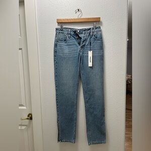 Vigoss Women's High Rise Jeans in Light Blue